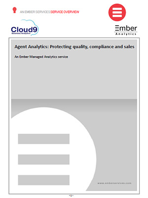 Cloud9 Ember Agent analytics information sheet