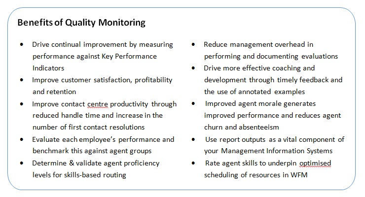 Benefits of Quality Monitoring image